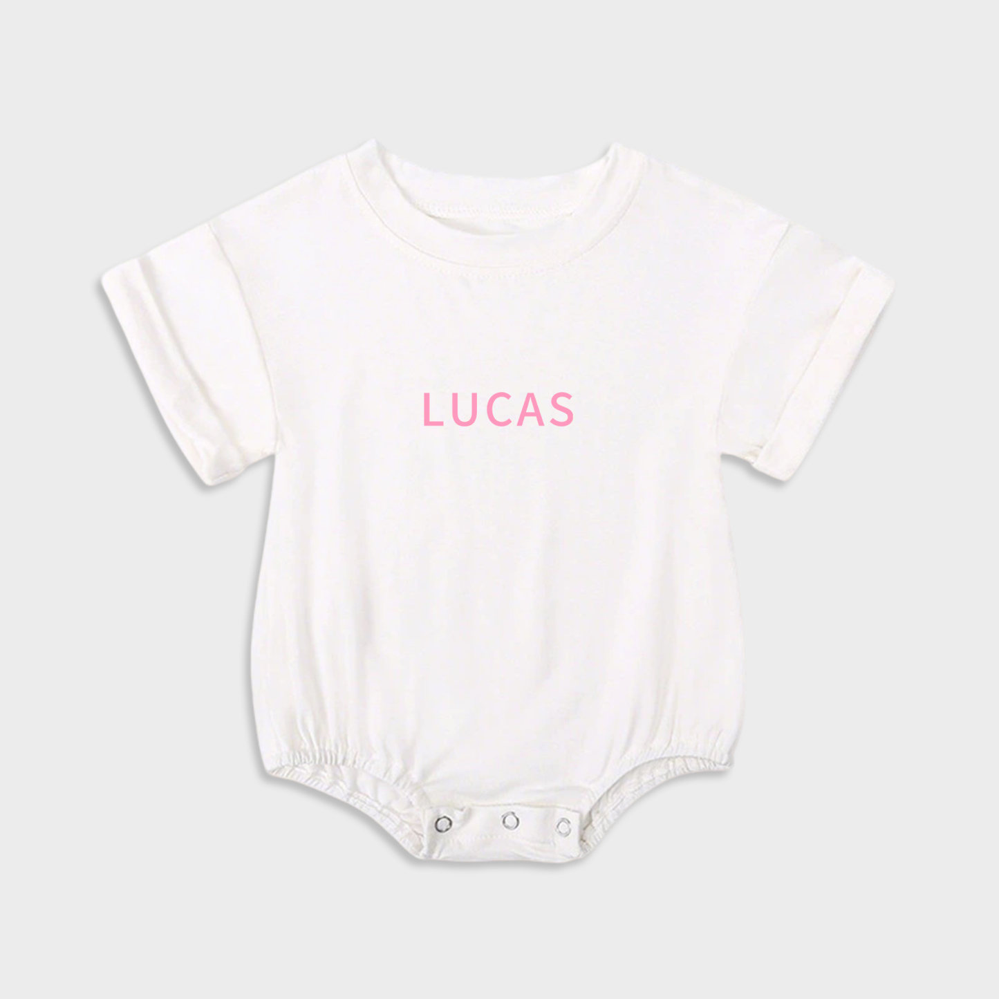 Personalized Newborn & Baby Triangular Stretchy Bodysuits