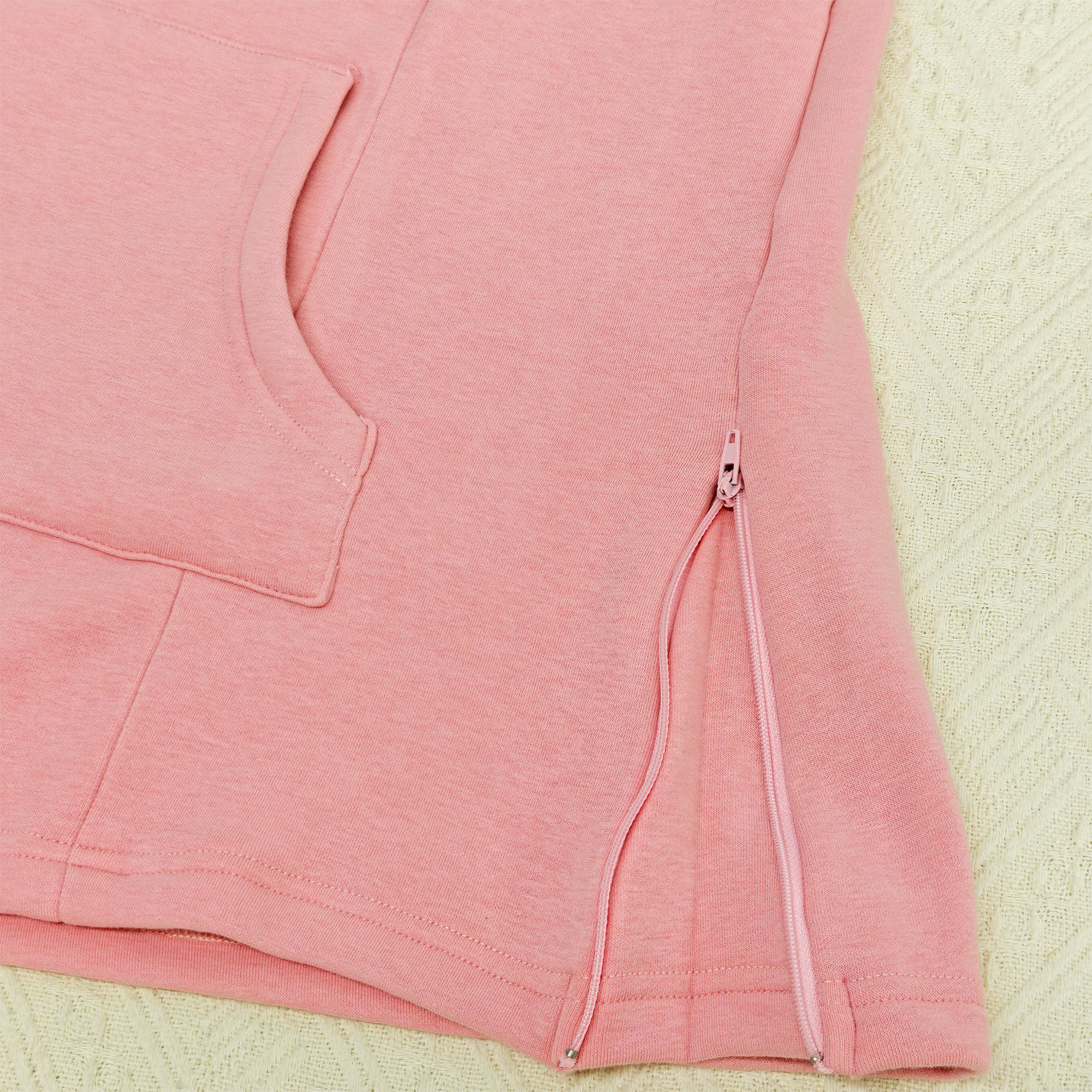 Personalized Maternity Hoodie, Breastfeeding Compatible Maternity Wear