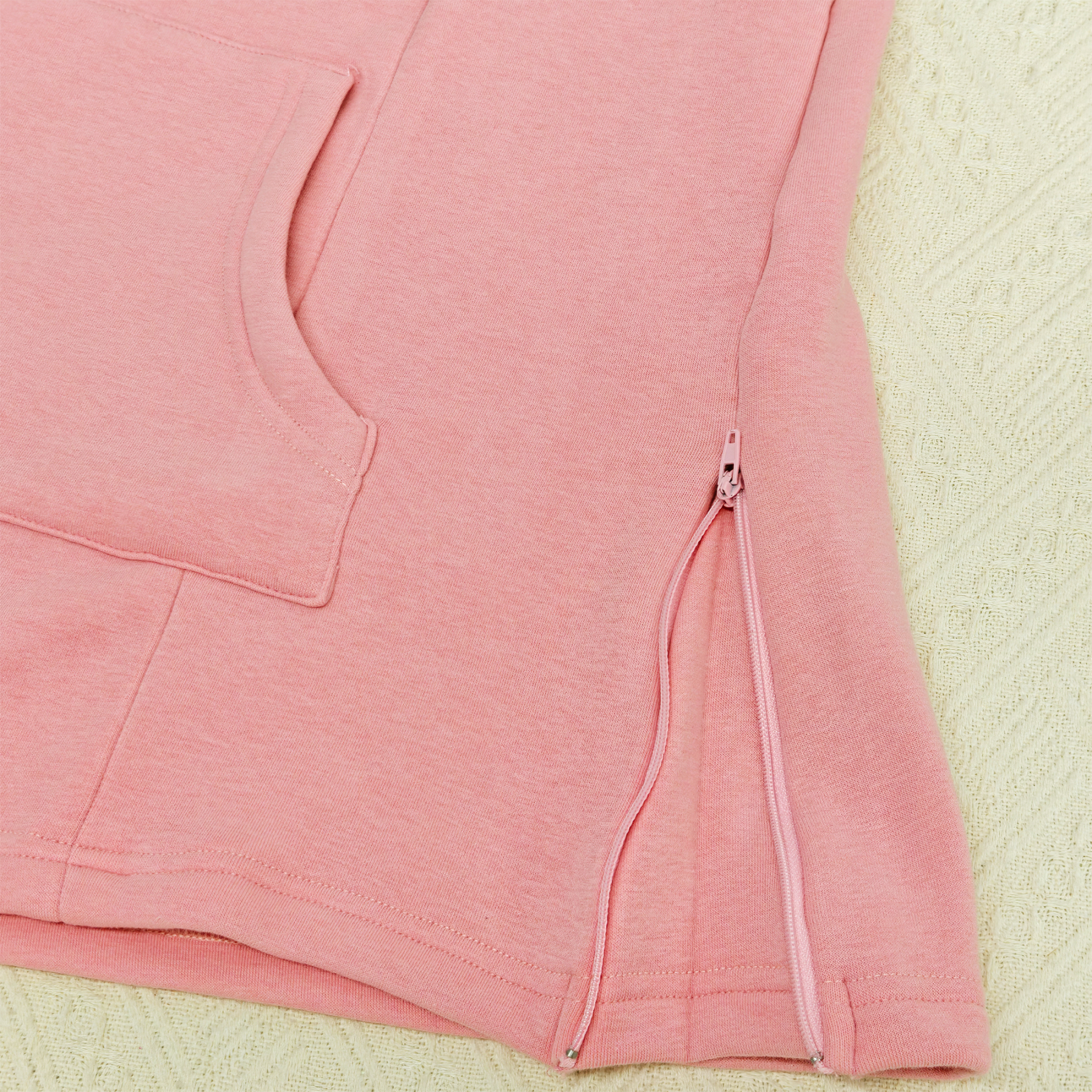 Personalized Maternity Hoodie, Breastfeeding Compatible Maternity Wear