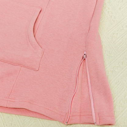 Personalized Maternity Hoodie, Breastfeeding Compatible Maternity Wear