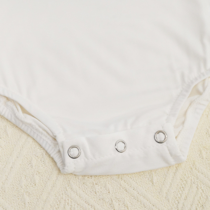 Personalized Newborn & Baby Triangular Stretchy Bodysuits