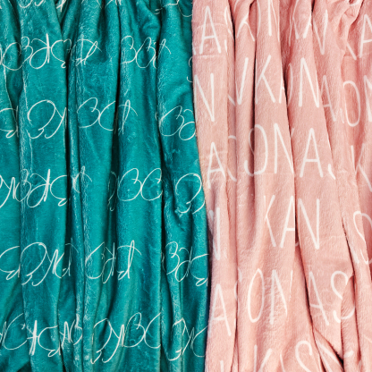 Personalized Baby & Toddler Blankets