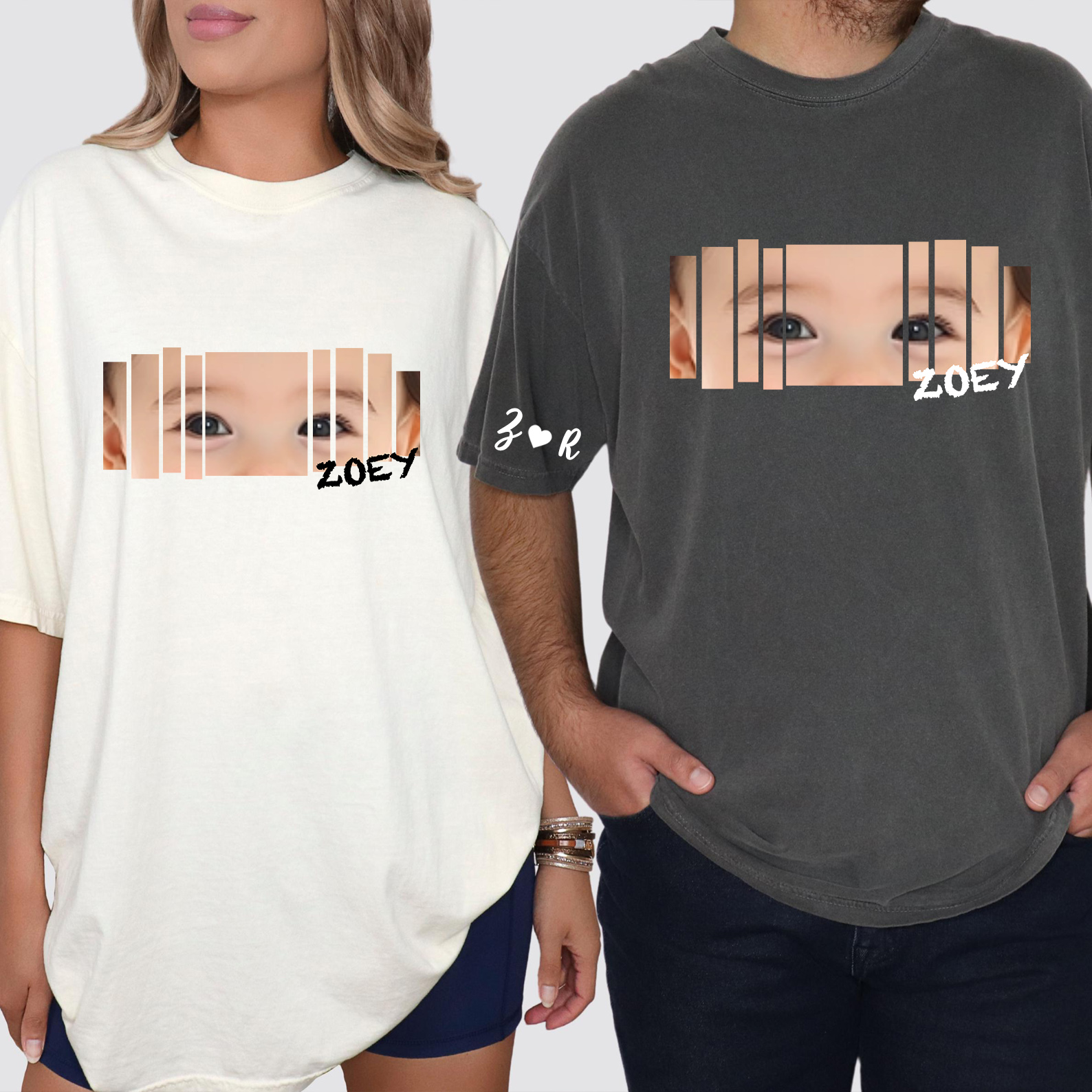 Custom Eyes Shirt, Baby Eyes Tee