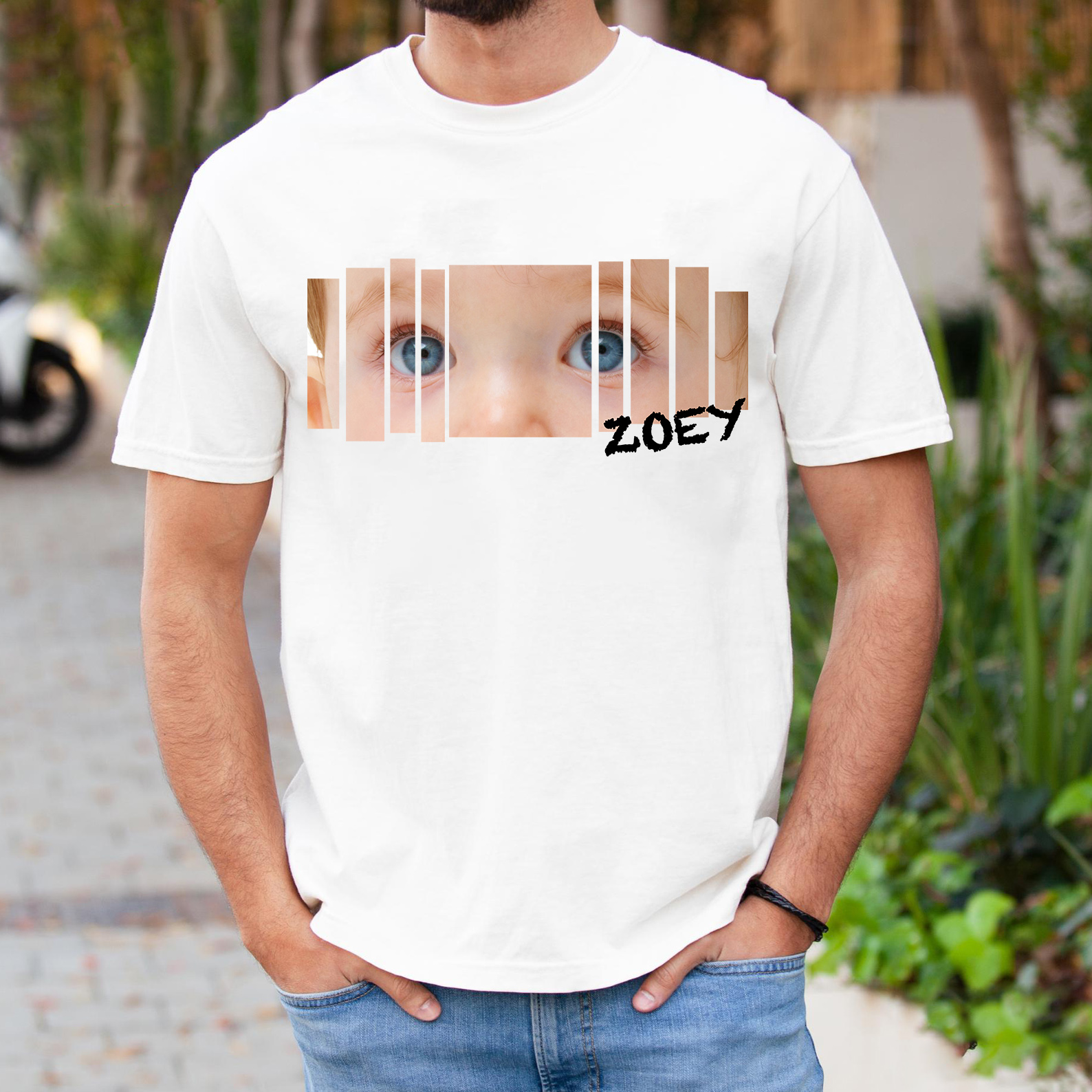 Custom Eyes Shirt, Baby Eyes Tee