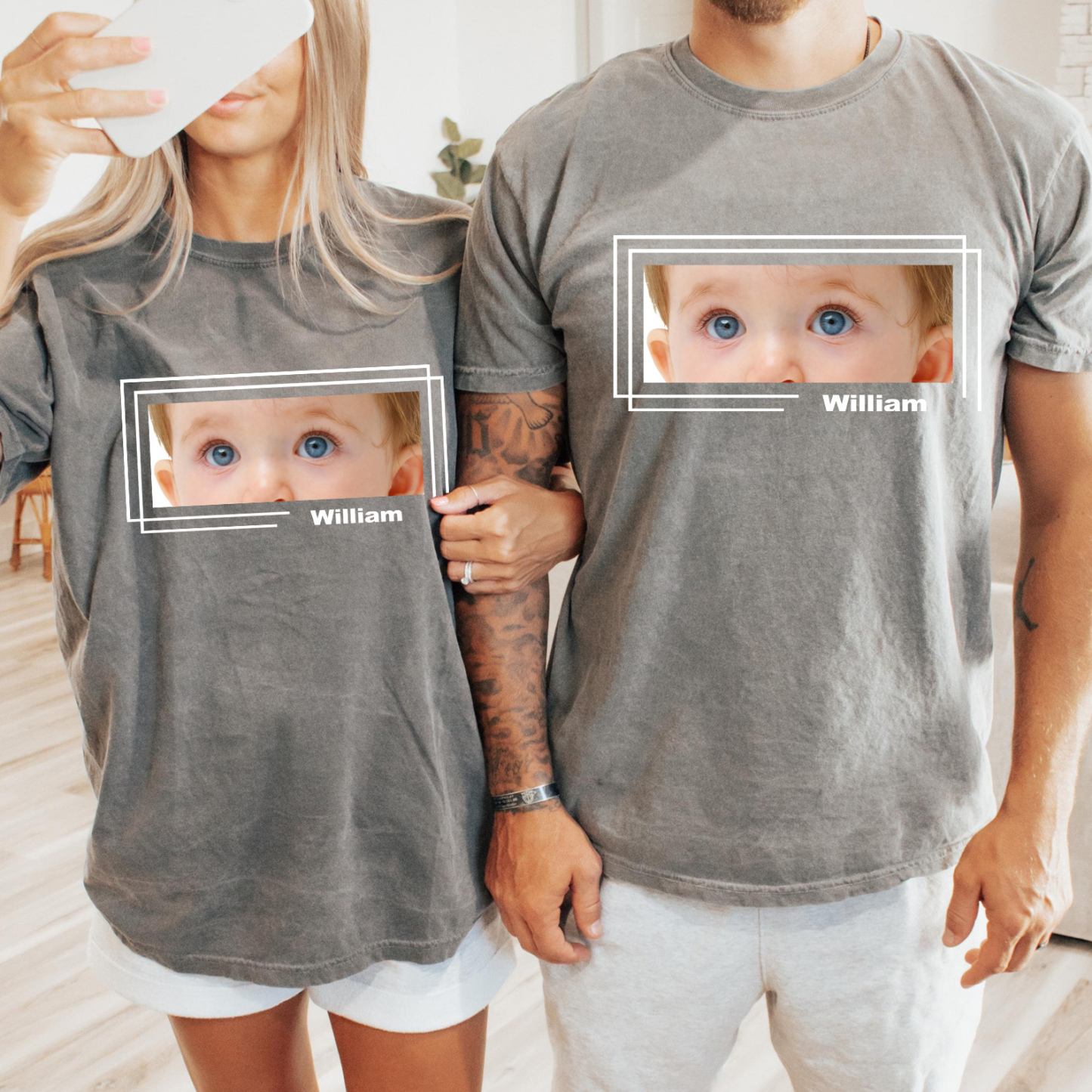 Custom Eyes Shirt, Baby Eyes Tee