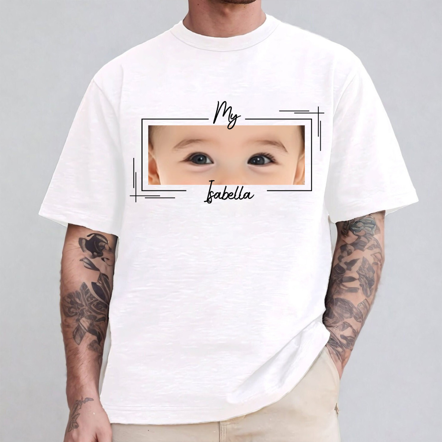 Custom Eyes Shirt, Baby Eyes Tee