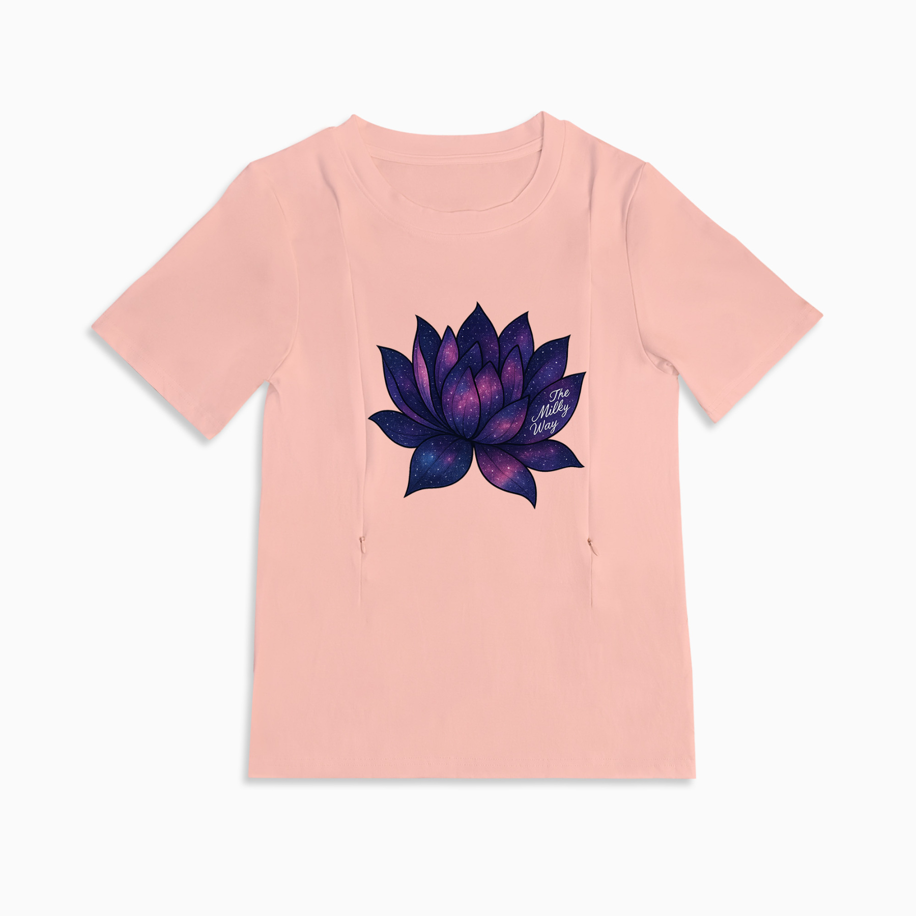 Totkeeps Nursing Wear | "The Milky Way" T-Shirt | Soft Cotton