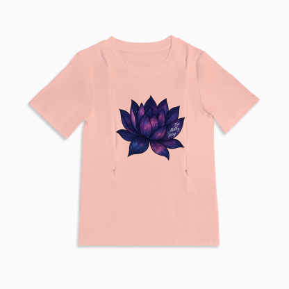Totkeeps Nursing Wear | "The Milky Way" T-Shirt | Soft Cotton