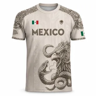 Mexico Heritage Eagle Performance Jersey – Premium Aztec-Inspired Fan Shirt