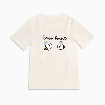Mom Breastfeeding Nursing T-Shirt - Boo Bees