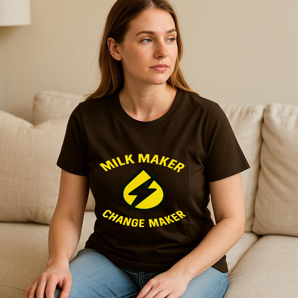 Milk Maker & Change Maker Nursing Tee | Easy Side Zippe | brand