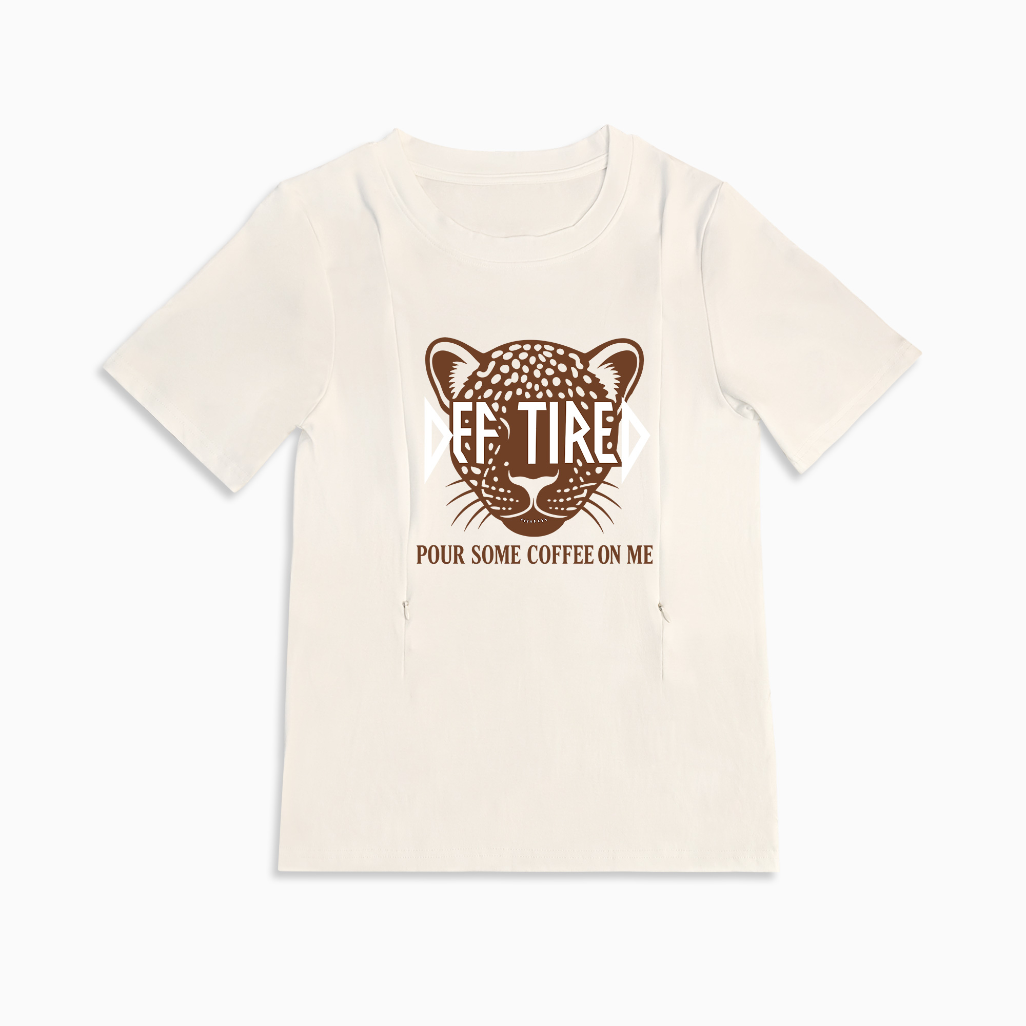 Mom Breastfeeding Nursing T-Shirt - EFF TIRED