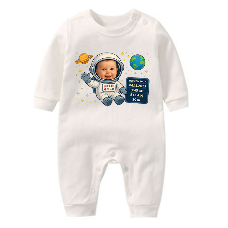 Little Astronaut, Custom Baby Rompers