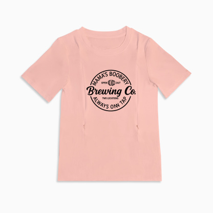Mom Breastfeeding Nursing T-Shirt - Brewing Co.