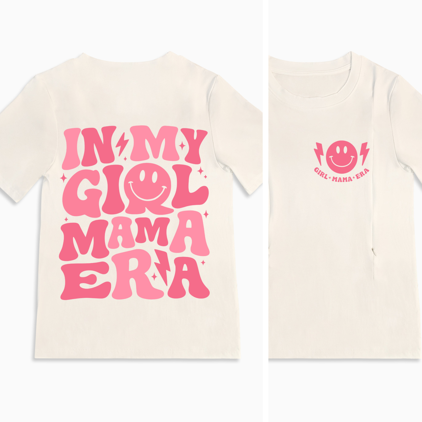 Mom Breastfeeding Nursing T-Shirt - GIRL.MAMA.ERA