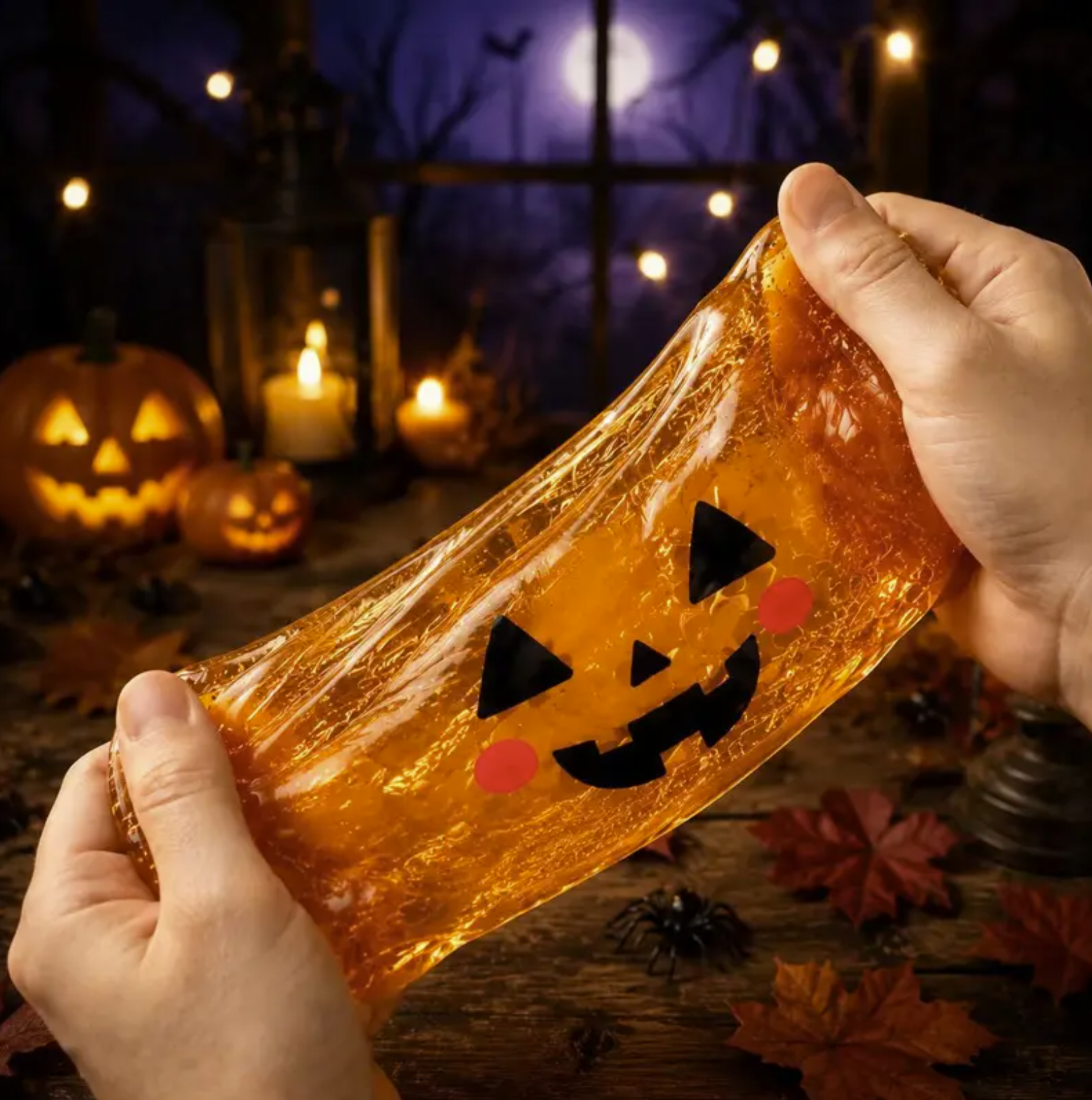 2026 Halloween New Ghost Squishy Toys-6psc