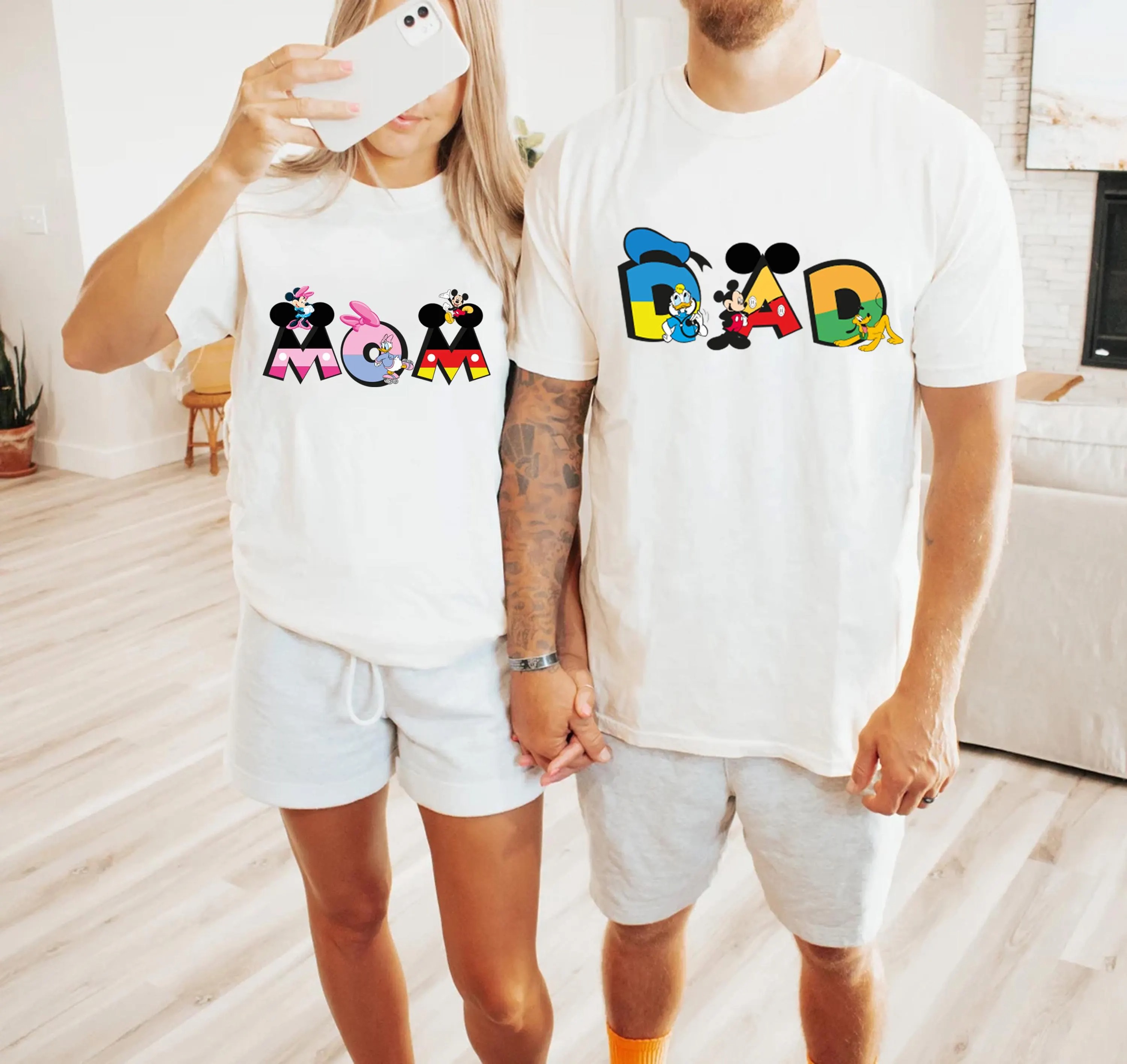 Father'S Day Family Matching T Shirt Disney Shirt fathers day gift