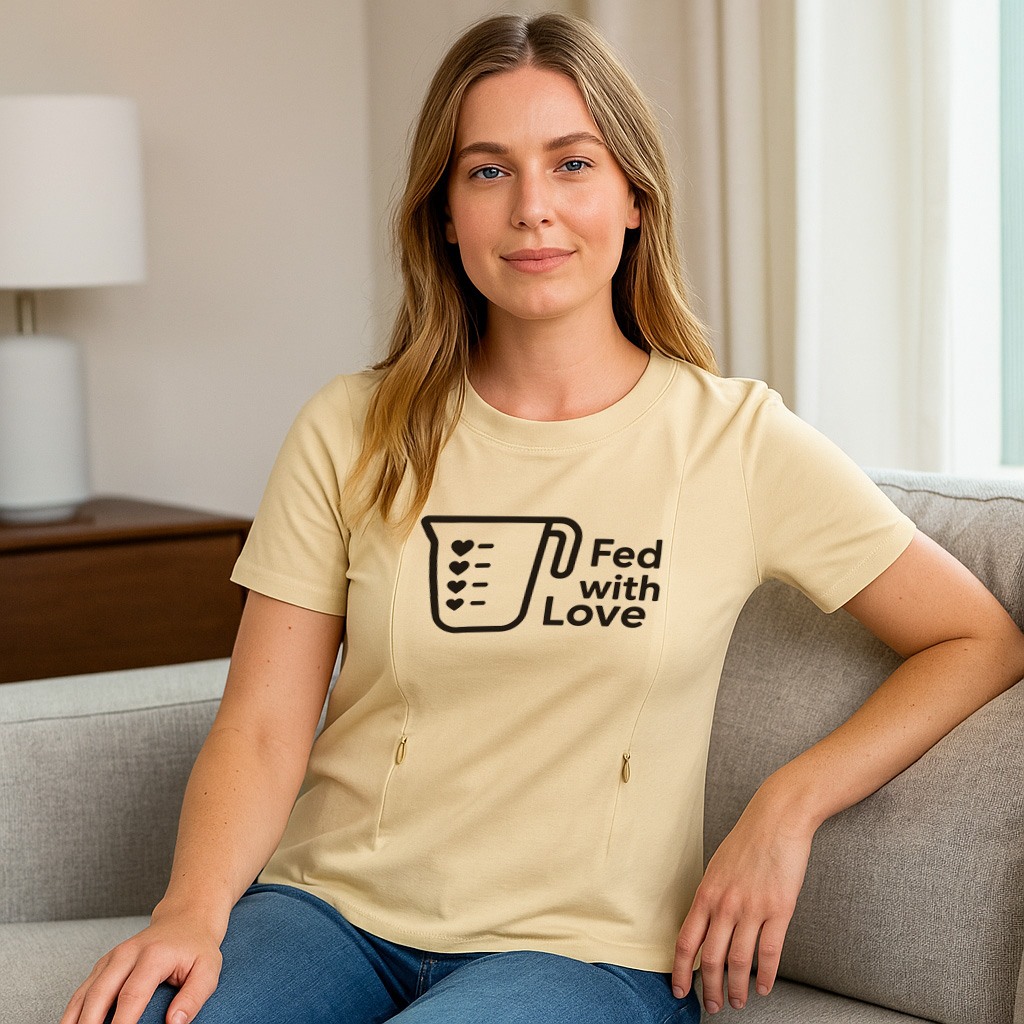 Totkeeps Mama "Fed Is Best" Tee | Totkeeps