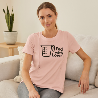Totkeeps Mama "Fed Is Best" Tee | Totkeeps