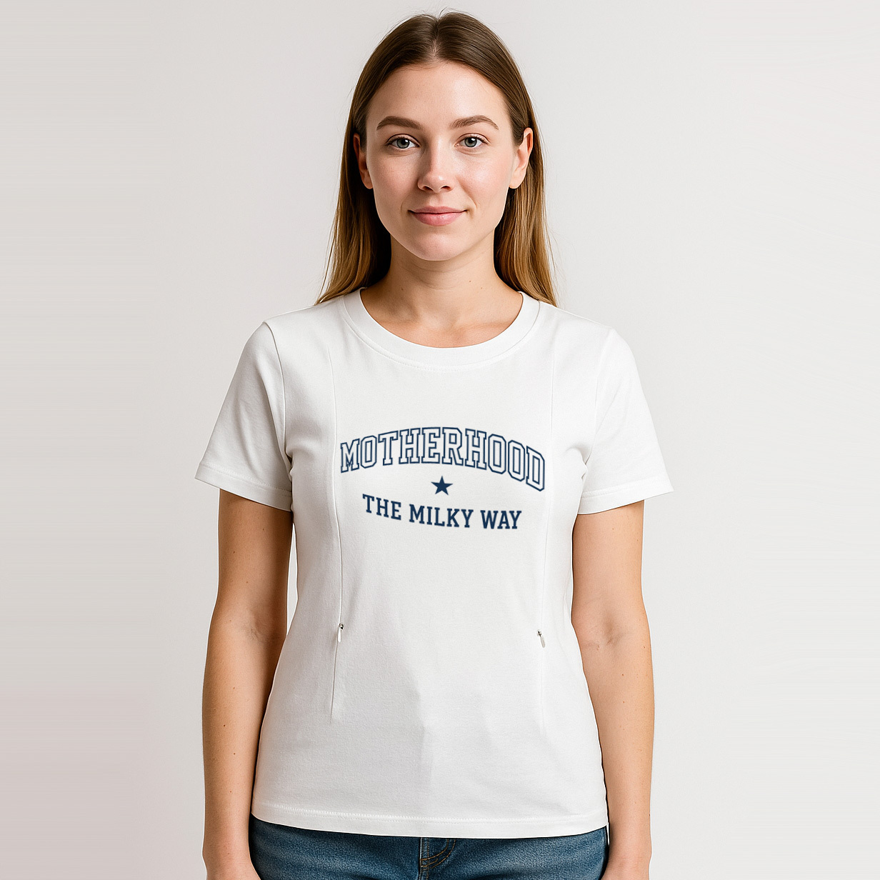 Breastfeeding T-Shirt for New Moms | "The Milky Way" |  | brand
