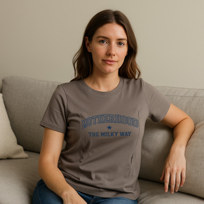 Breastfeeding T-Shirt for New Moms | "The Milky Way" |  | brand