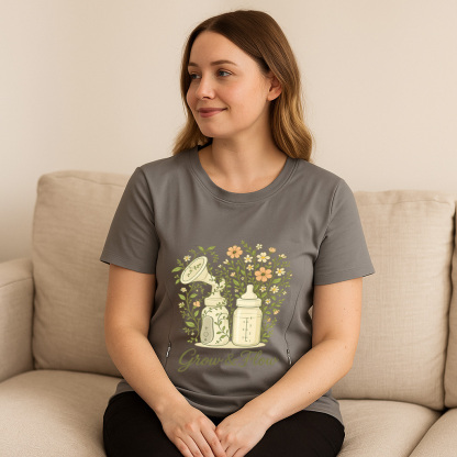 Totkeeps Nursing T-Shirt | Funny Pumping Slogan | Discr | brand