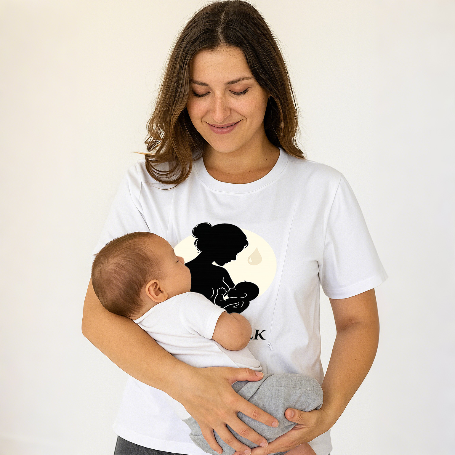 Side Zipper Nursing Top | Love & Milk Design | totkeeps | brand