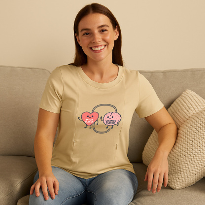 Side Zip Nursing Top for Moms | Milk Maker & Change Mak | brand