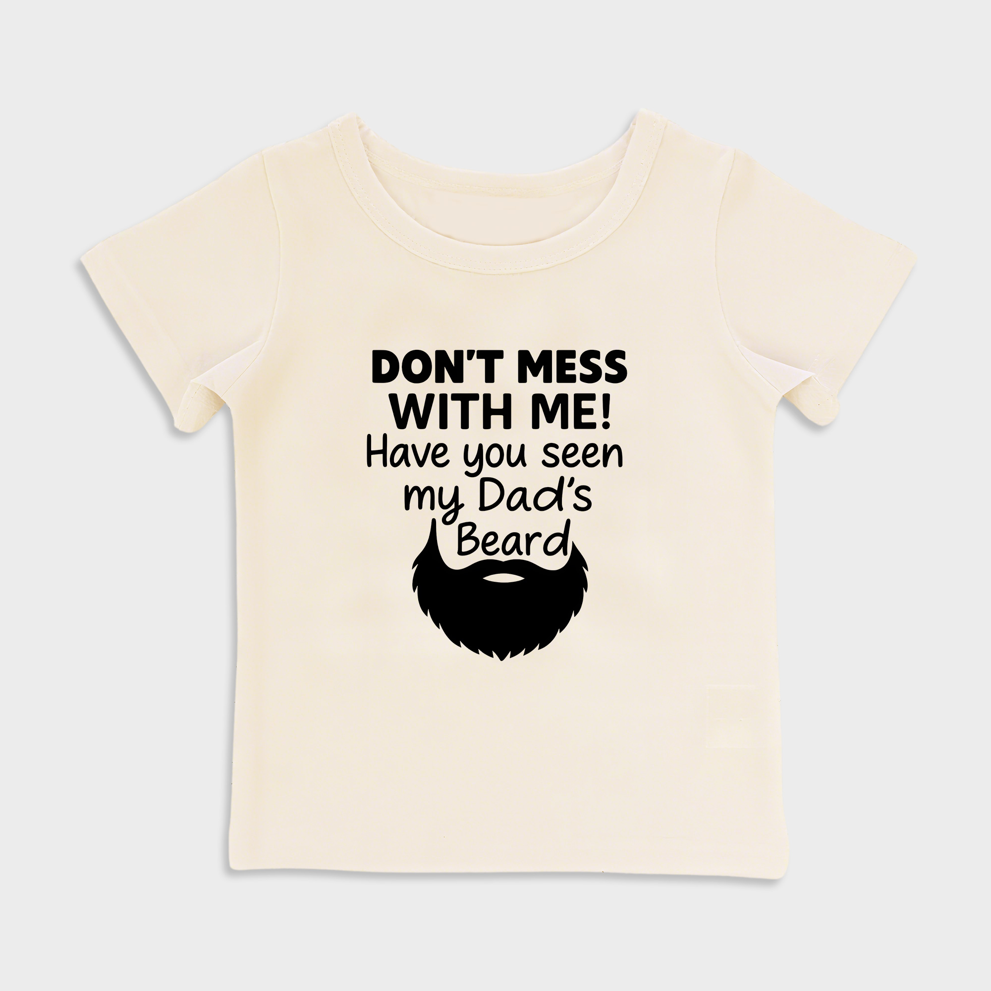 baby shirt - have you seen my dads bear kids t shirt toddler top beige in beige