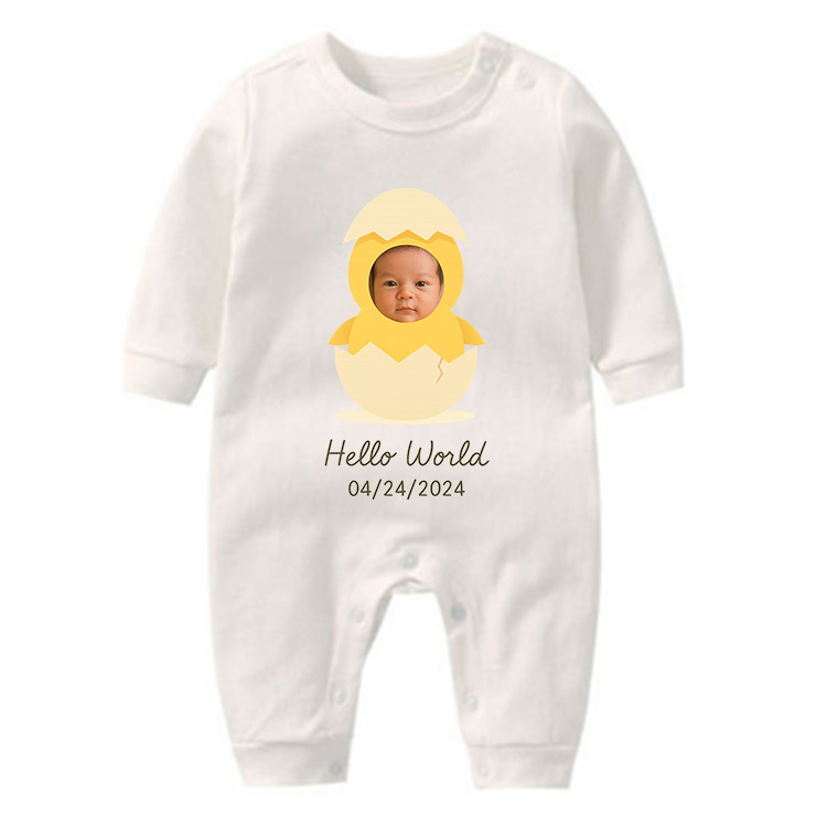 Hatched Today! Custom Baby Rompers