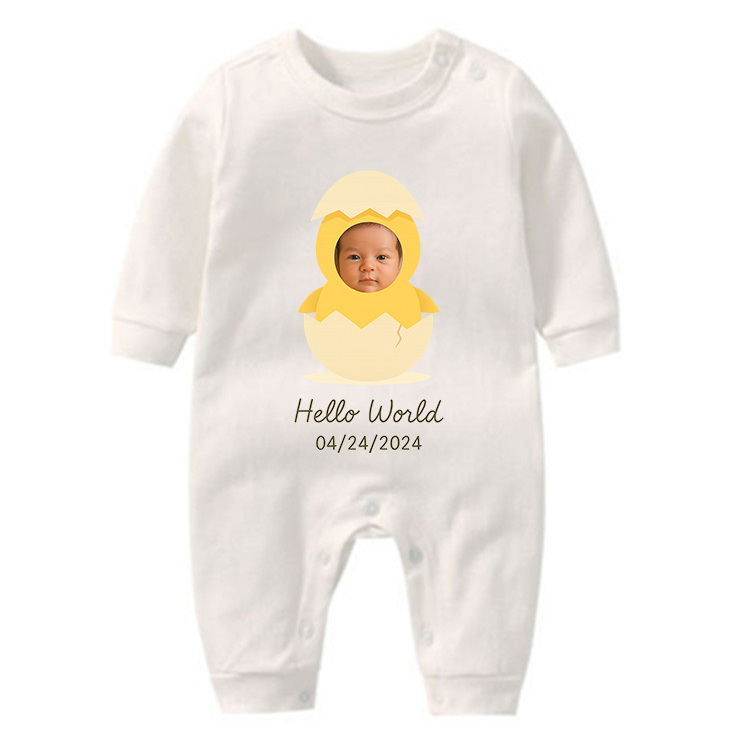 Hatched Today! Custom Baby Rompers