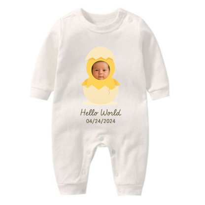 Hatched Today! Custom Baby Rompers