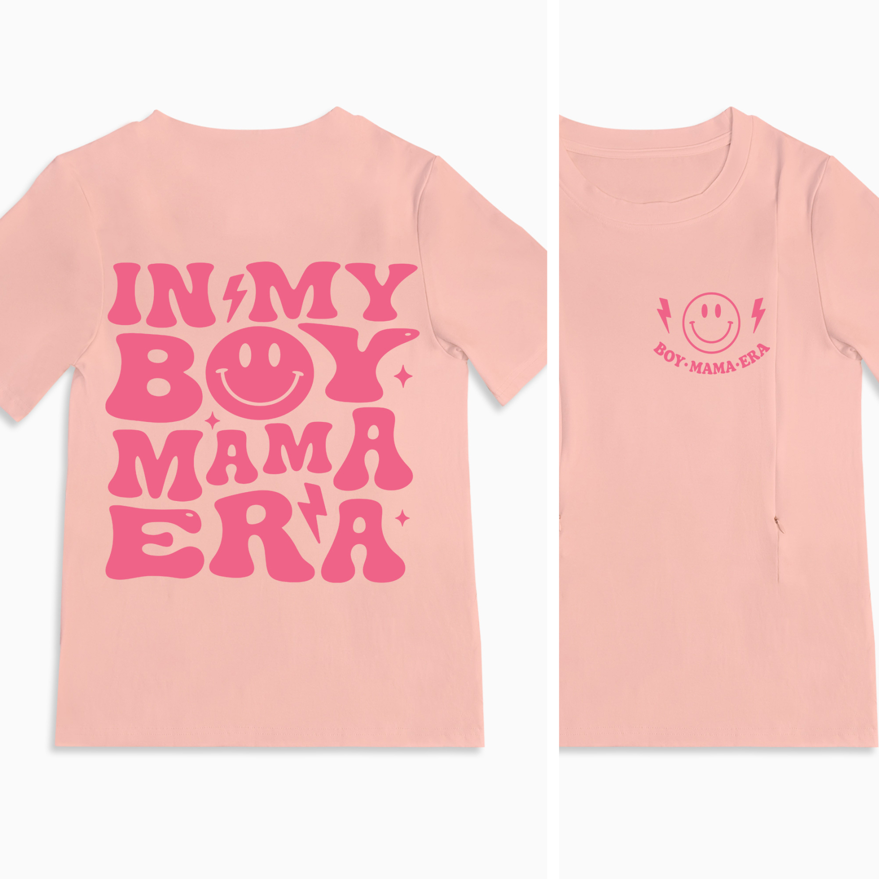 Mom Breastfeeding Nursing T-Shirt - GIRL.MAMA.ERA