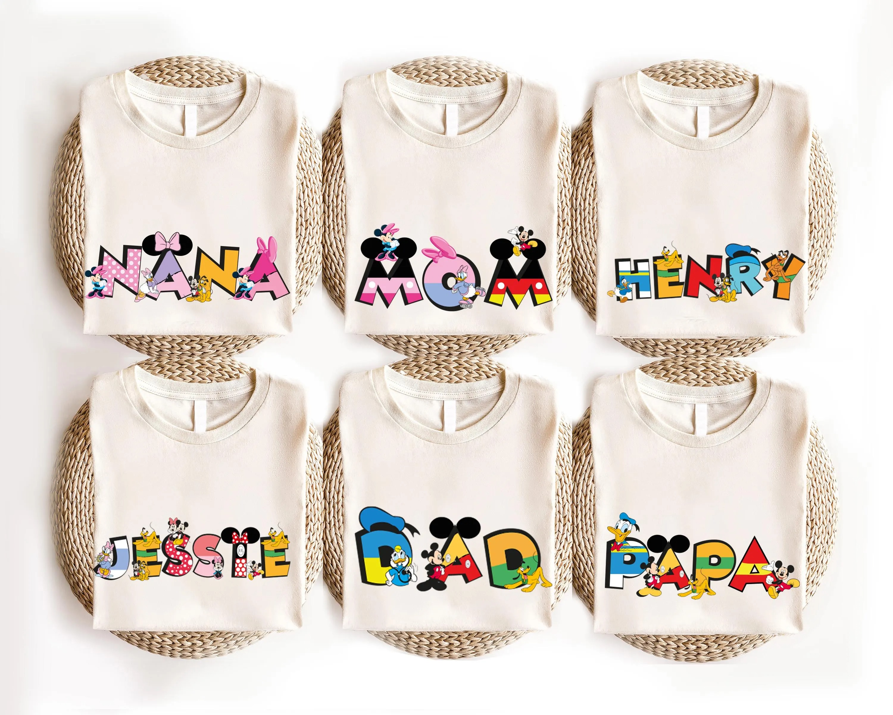 Father'S Day Family Matching T Shirt Disney Shirt fathers day gift