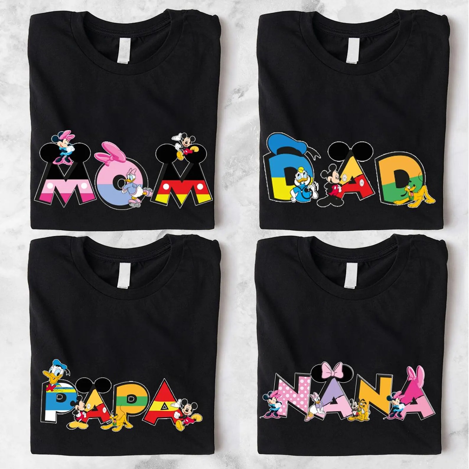 Father'S Day Family Matching T Shirt Disney Shirt fathers day gift