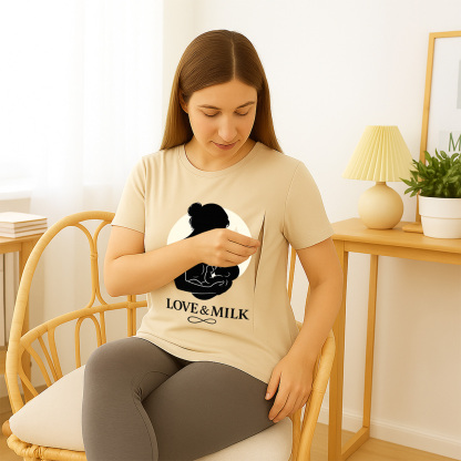 Side Zipper Nursing Top | Love & Milk Design | totkeeps | brand