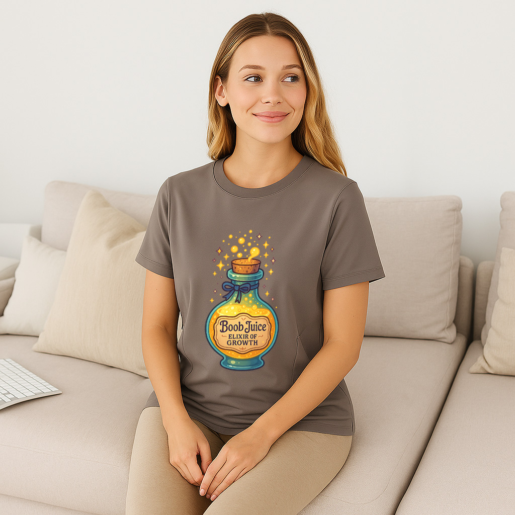 Easy Access Nursing Shirt | Boob Juice Dispenser | totk | brand