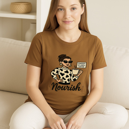 totkeeps Breastfeeding Top | Nourish Design with Zippers