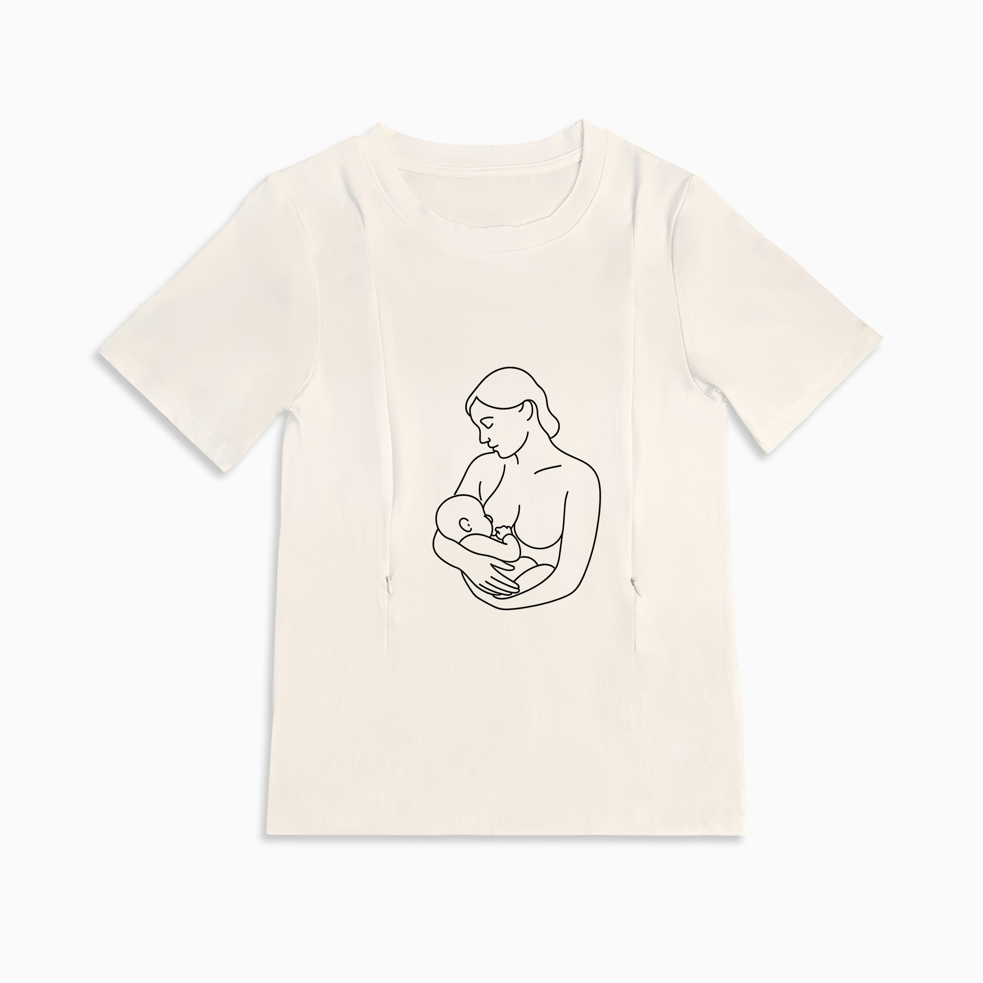 nursing shirts beige