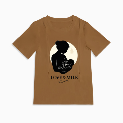 Side Zipper Nursing Top | Love & Milk Design | totkeeps for Moms