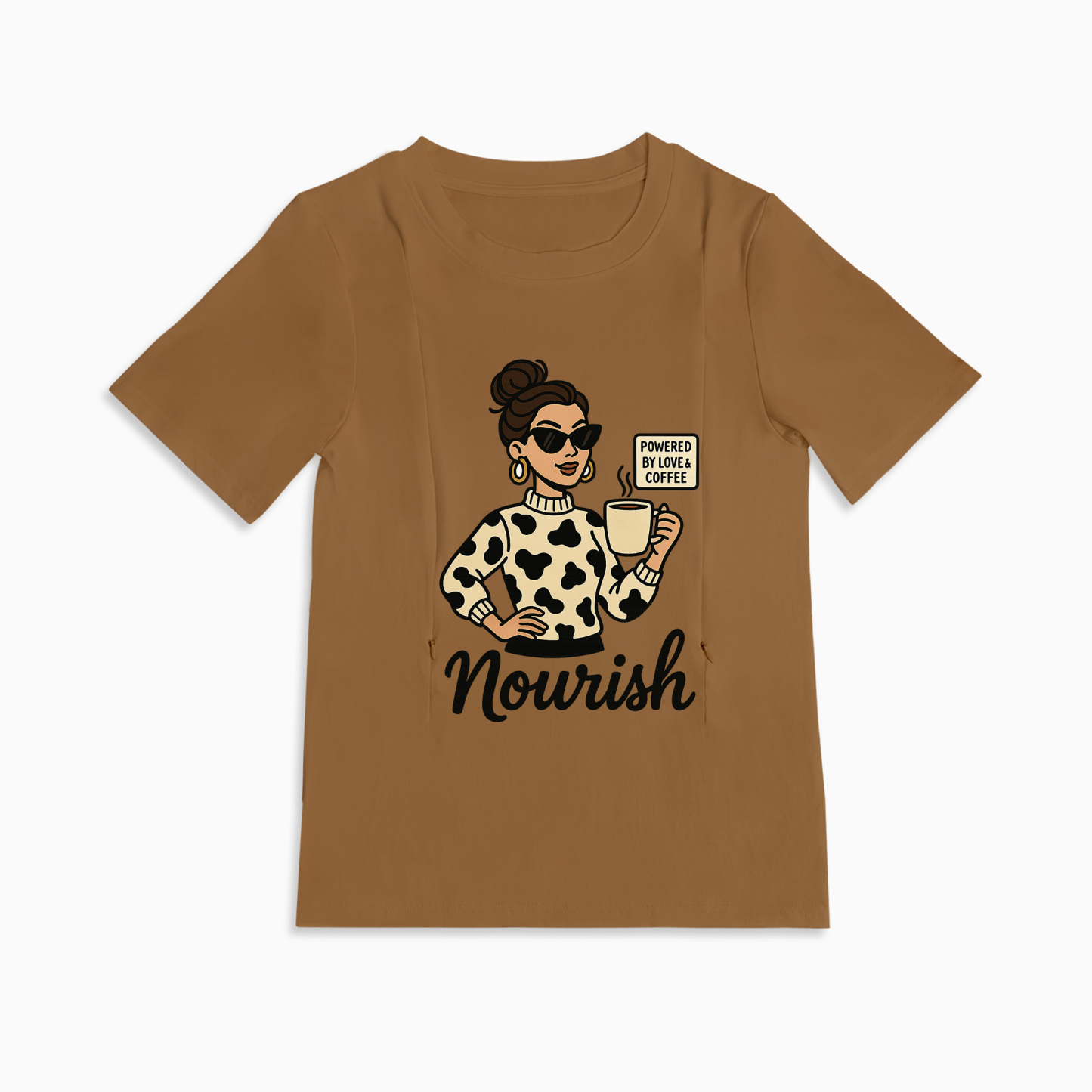 totkeeps Breastfeeding Top | Nourish Design with Zippers