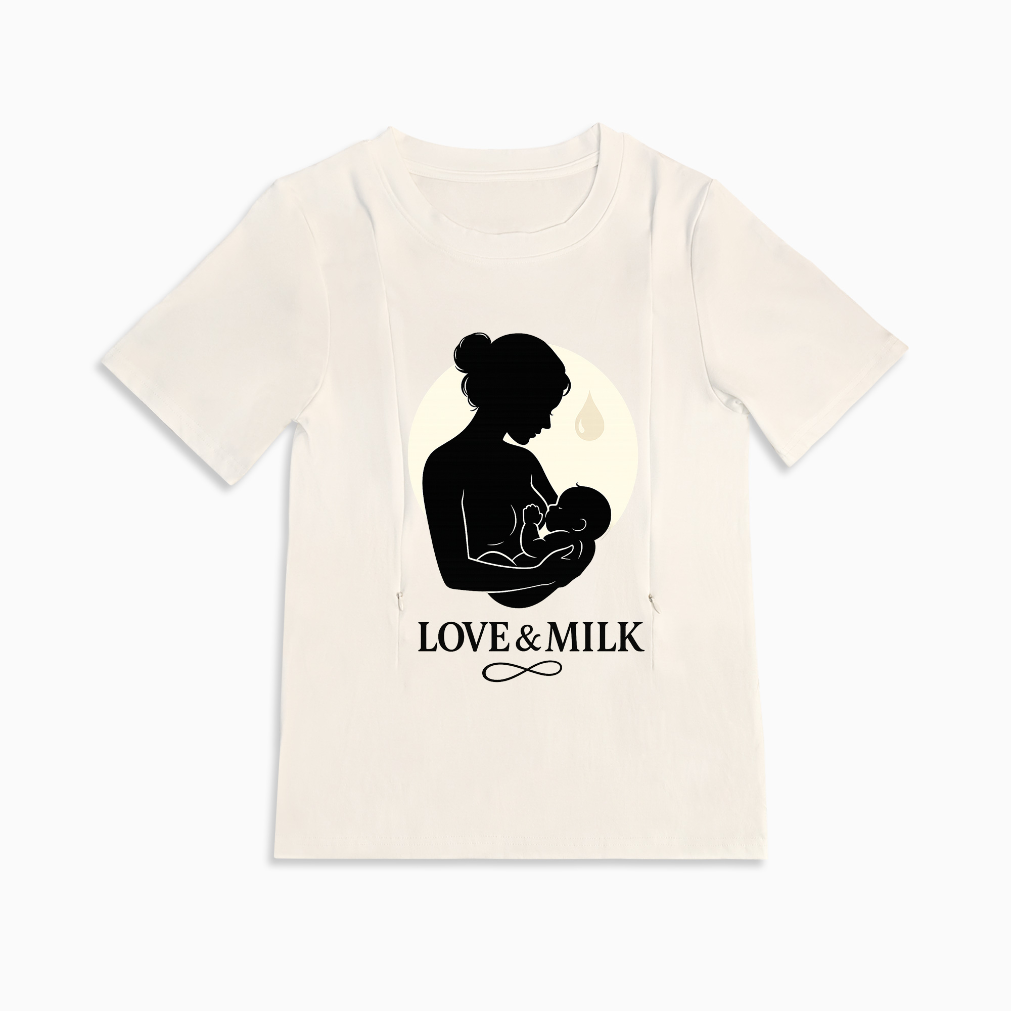 Side Zipper Nursing Top | Love & Milk Design | totkeeps for Moms