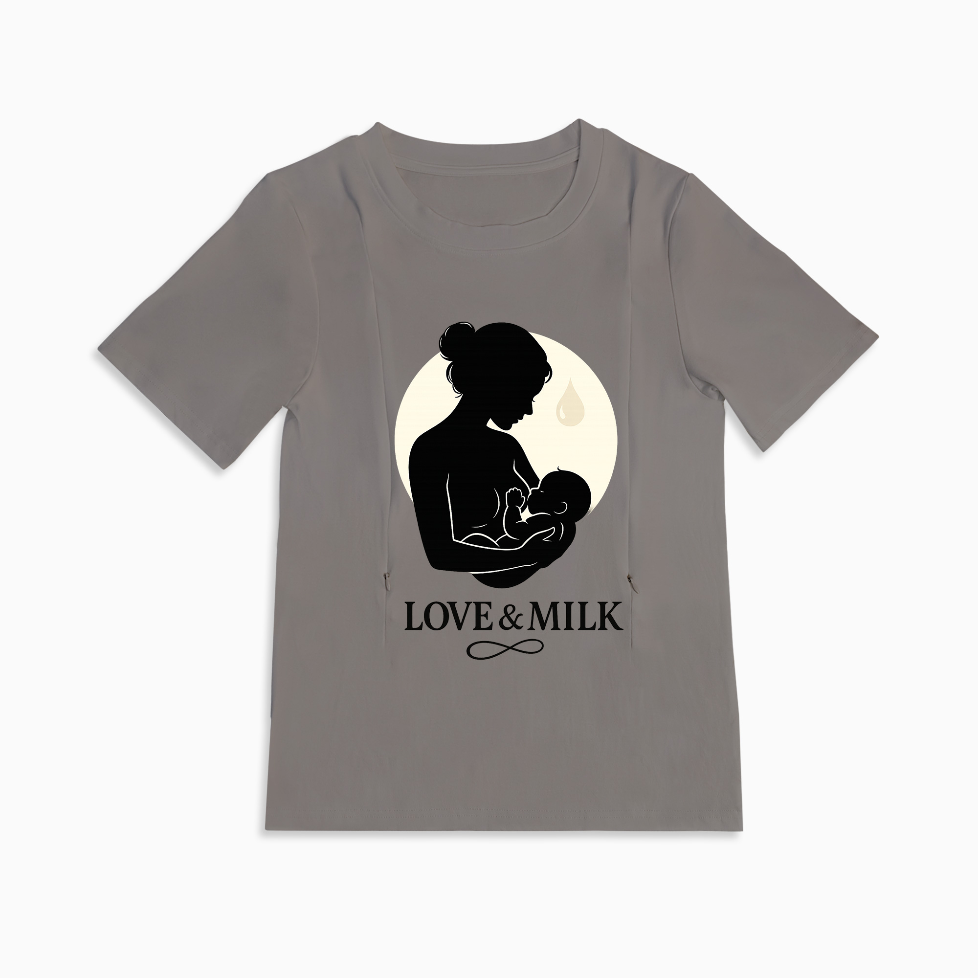 Side Zipper Nursing Top | Love & Milk Design | totkeeps for Moms