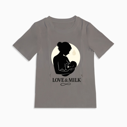 Side Zipper Nursing Top | Love & Milk Design | totkeeps for Moms