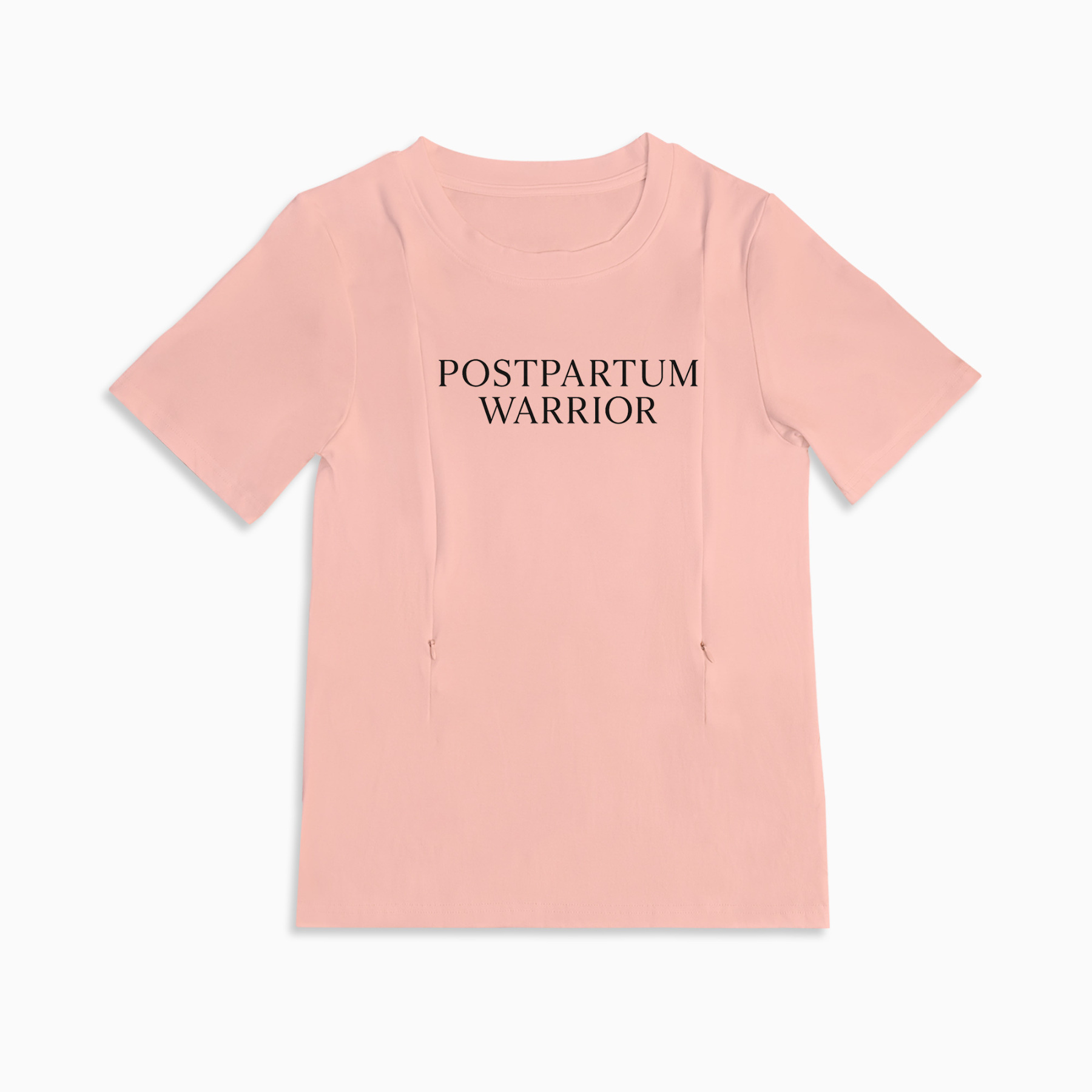 New Mom Gift | Postpartum Warrior Zipper Breastfeeding Top