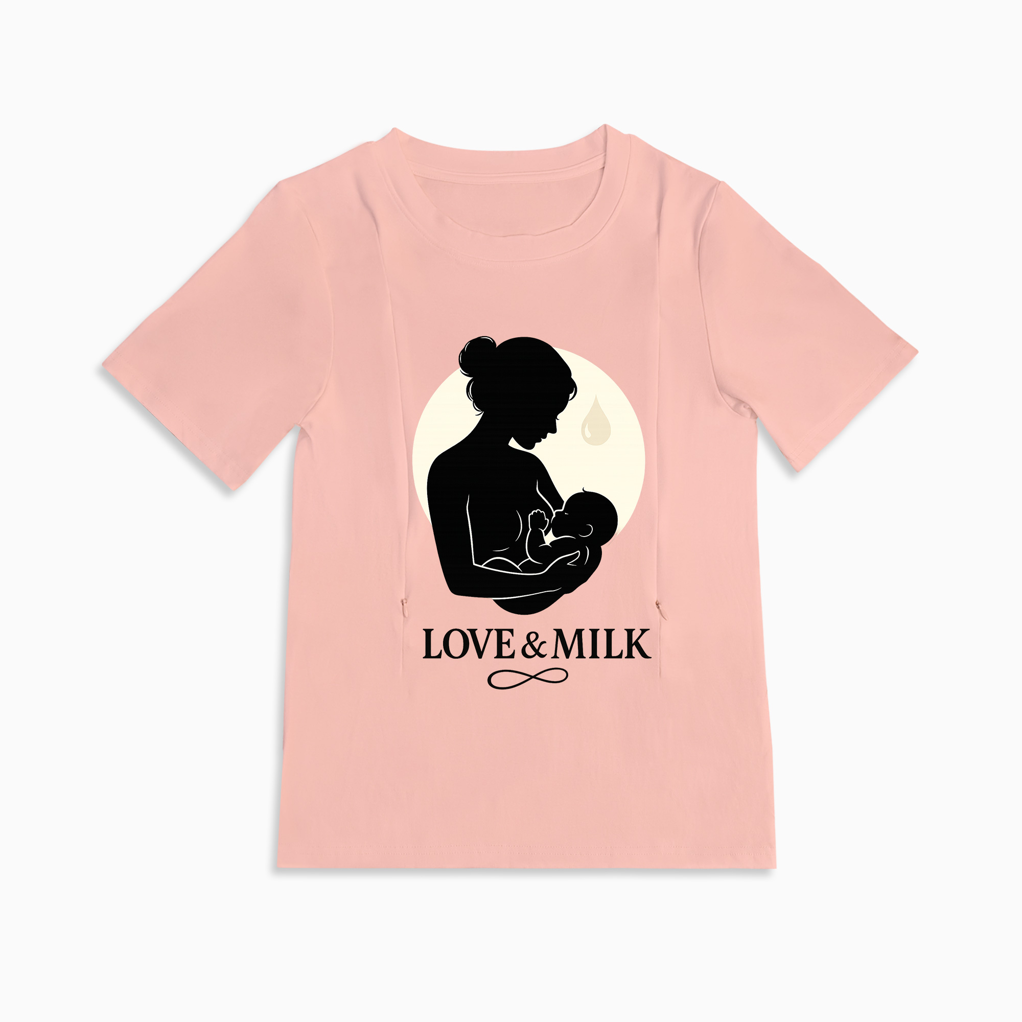 Side Zipper Nursing Top | Love & Milk Design | totkeeps for Moms