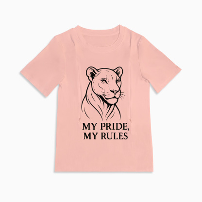 Breastfeeding T-Shirt for New Moms | "My Baby My Rules" | Side Zip