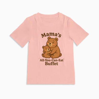 Cotton Nursing Top | "Yes They're Functional" | Easy Zipper Access