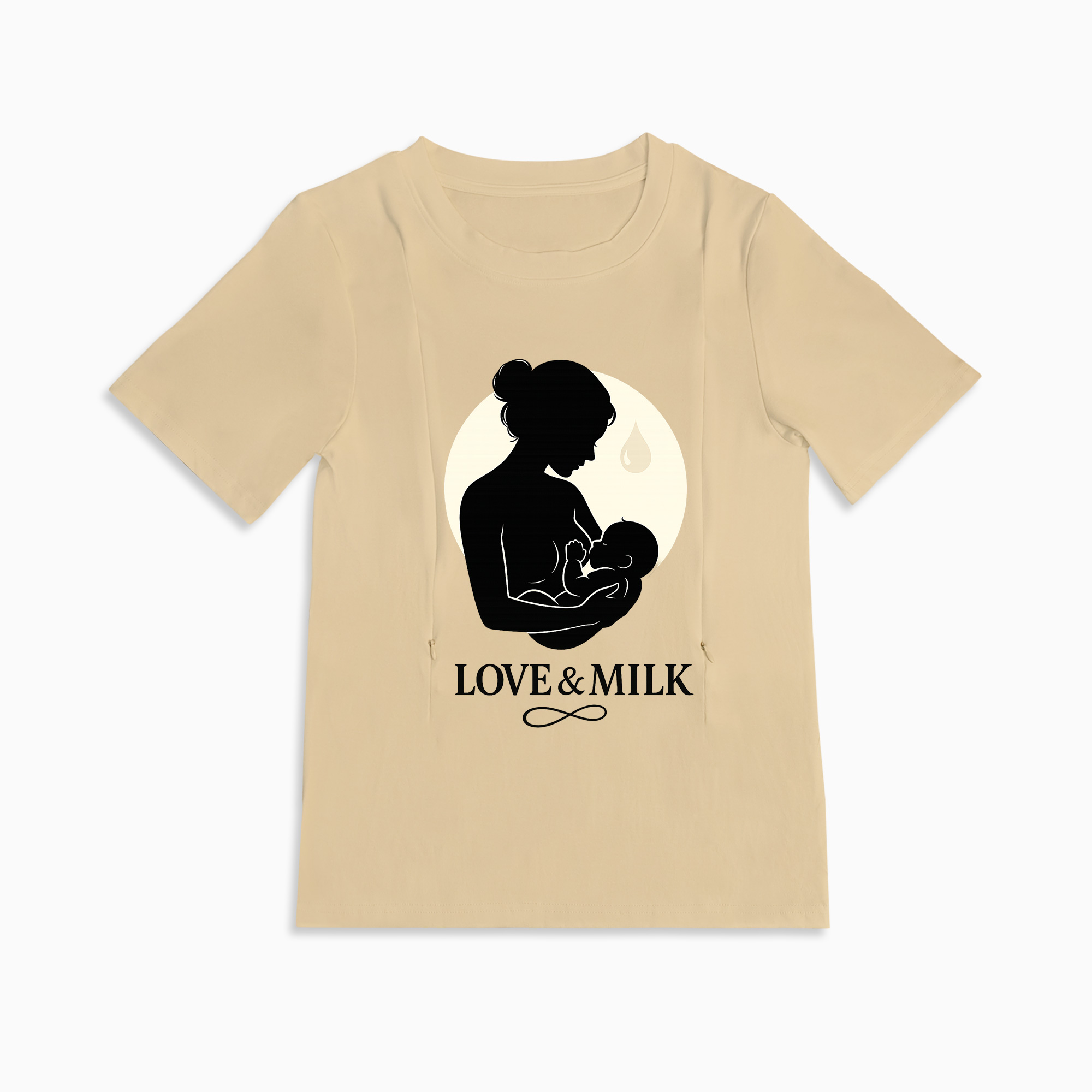Side Zipper Nursing Top | Love & Milk Design | totkeeps for Moms