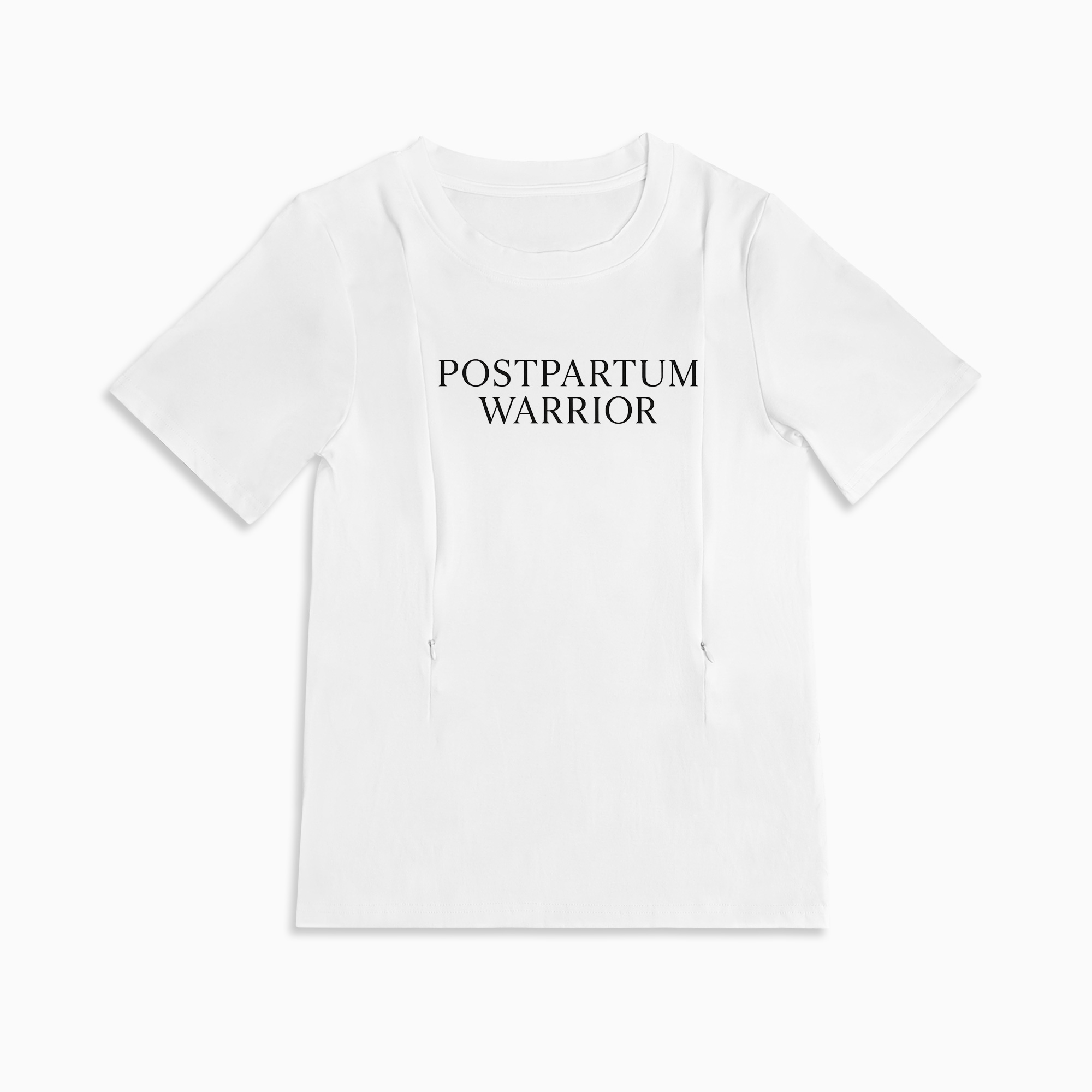 New Mom Gift | Postpartum Warrior Zipper Breastfeeding Top
